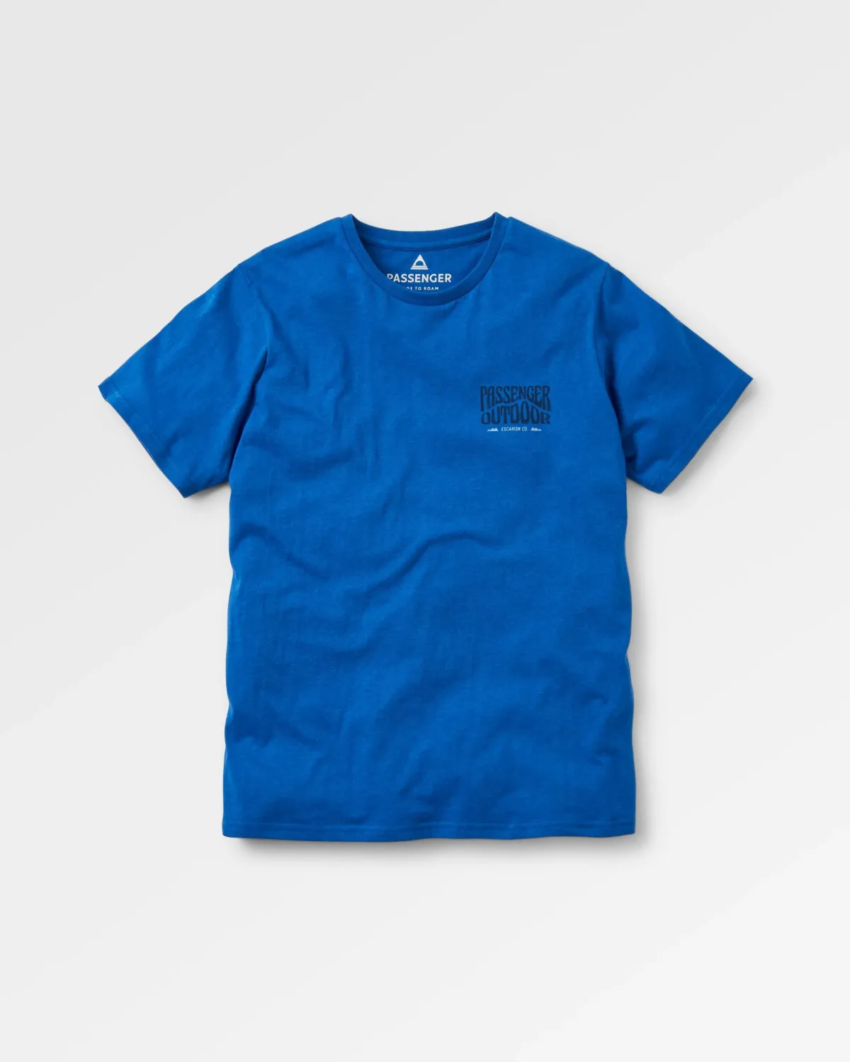 T-Shirts & Tank Tops|Passenger Yuca Organic Cotton T-Shirt - Azure Blue Marl AzureBlueMarl