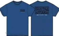 T-Shirts & Tank Tops|Passenger Yuca Organic Cotton T-Shirt - Azure Blue Marl AzureBlueMarl