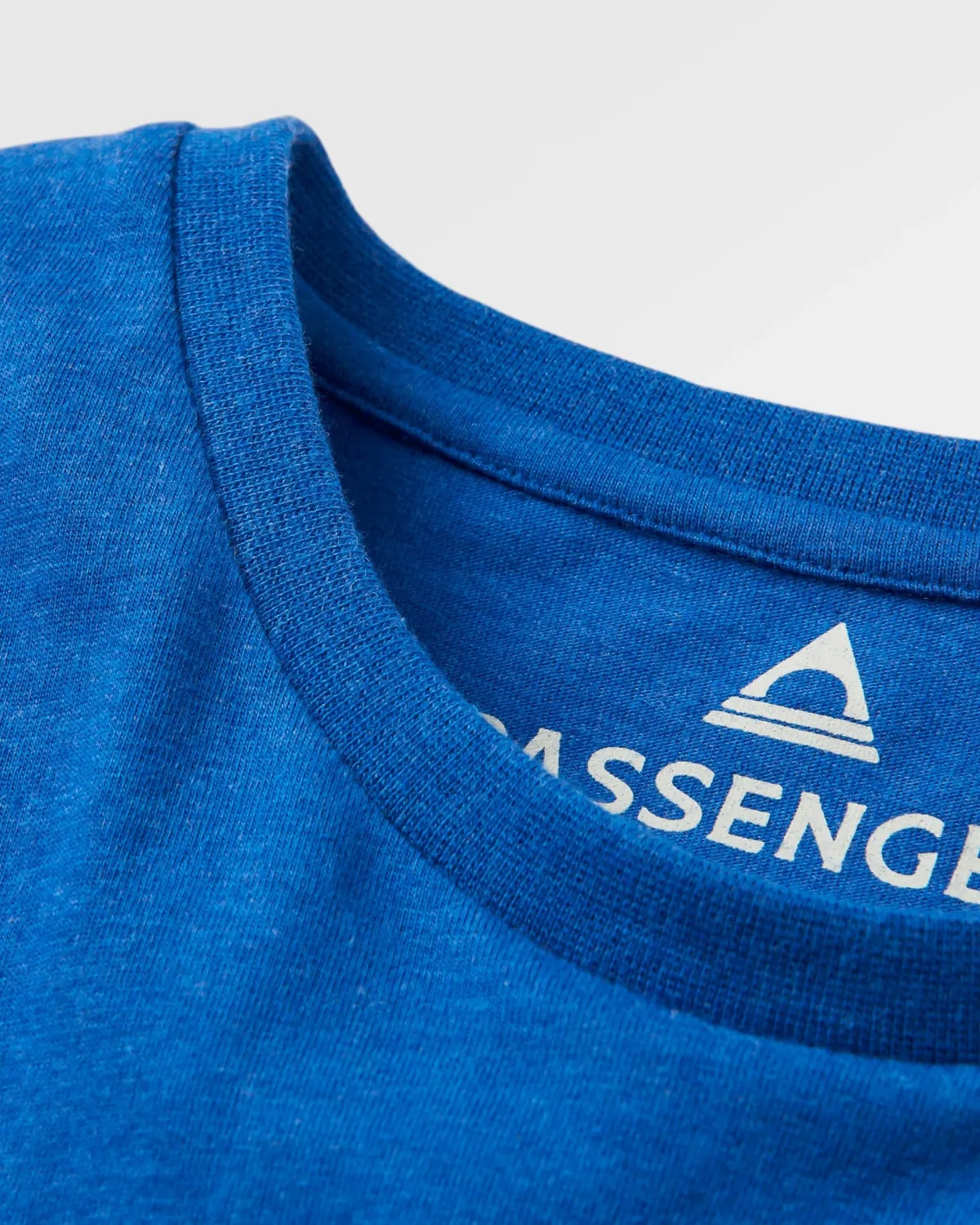 T-Shirts & Tank Tops|Passenger Yuca Organic Cotton T-Shirt - Azure Blue Marl AzureBlueMarl