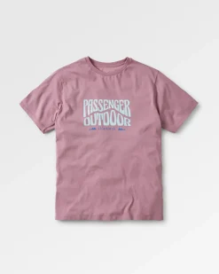 T-Shirts & Tank Tops|Passenger Yuca Recycled Cotton T-Shirt - Grape