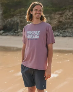 T-Shirts & Tank Tops|Passenger Yuca Recycled Cotton T-Shirt - Grape