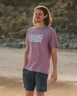 T-Shirts & Tank Tops|Passenger Yuca Recycled Cotton T-Shirt - Grape