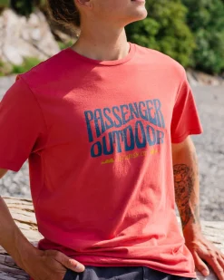 T-Shirts & Tank Tops|Passenger Yuca Recycled Cotton T-Shirt - Mineral Red MineralRed