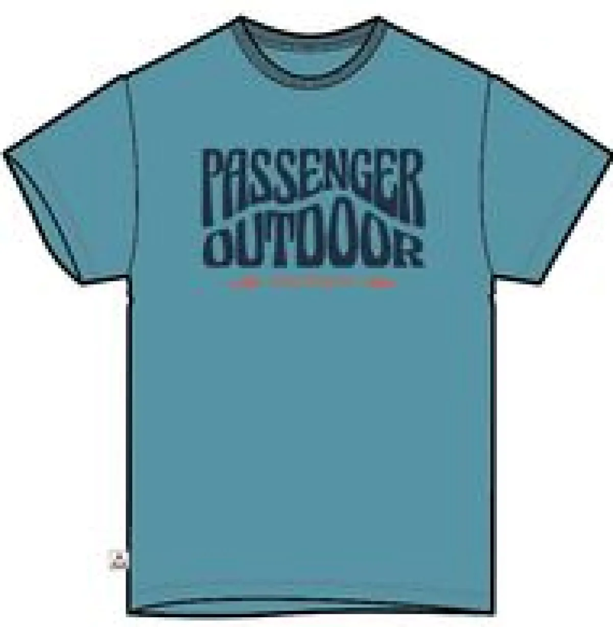 T-Shirts & Tank Tops|Passenger Yuca Recycled Cotton T-Shirt - Blue Pool BluePool