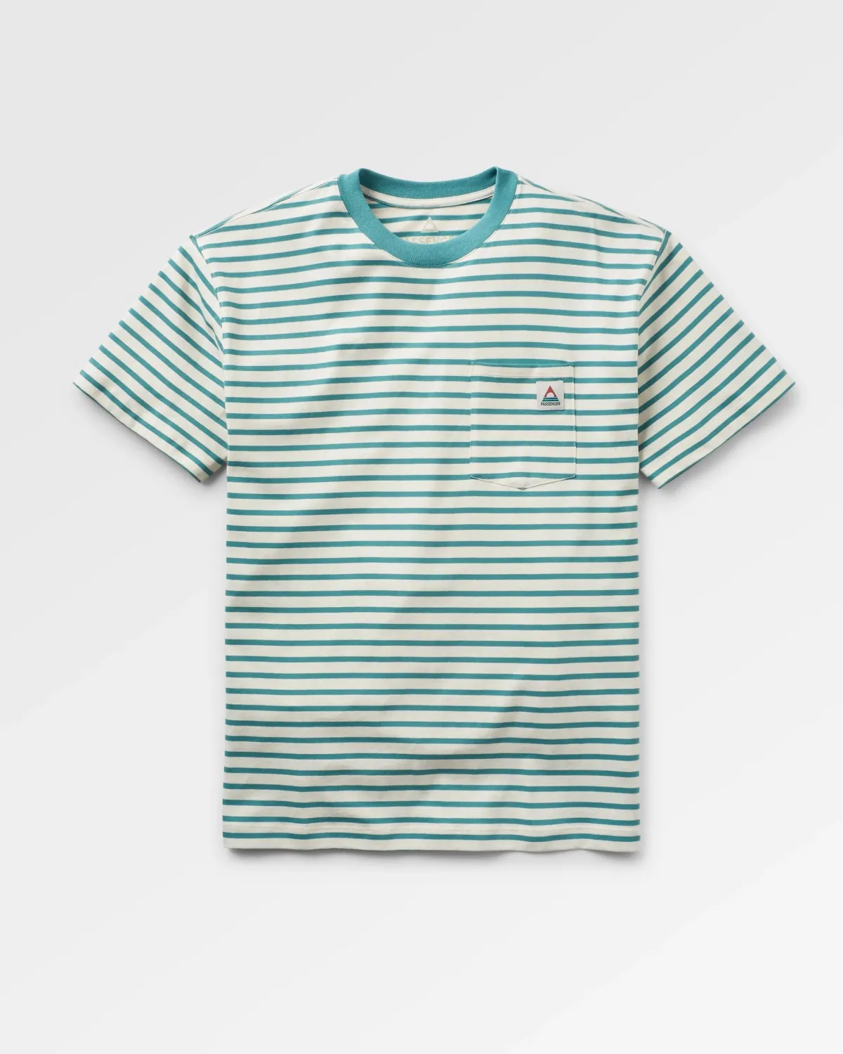 T-Shirts & Tank Tops|T-Shirts & Tank Tops|Passenger Zen Recycled Relaxed Fit T-Shirt - Deep Sea Stripe DeepSeaStripe