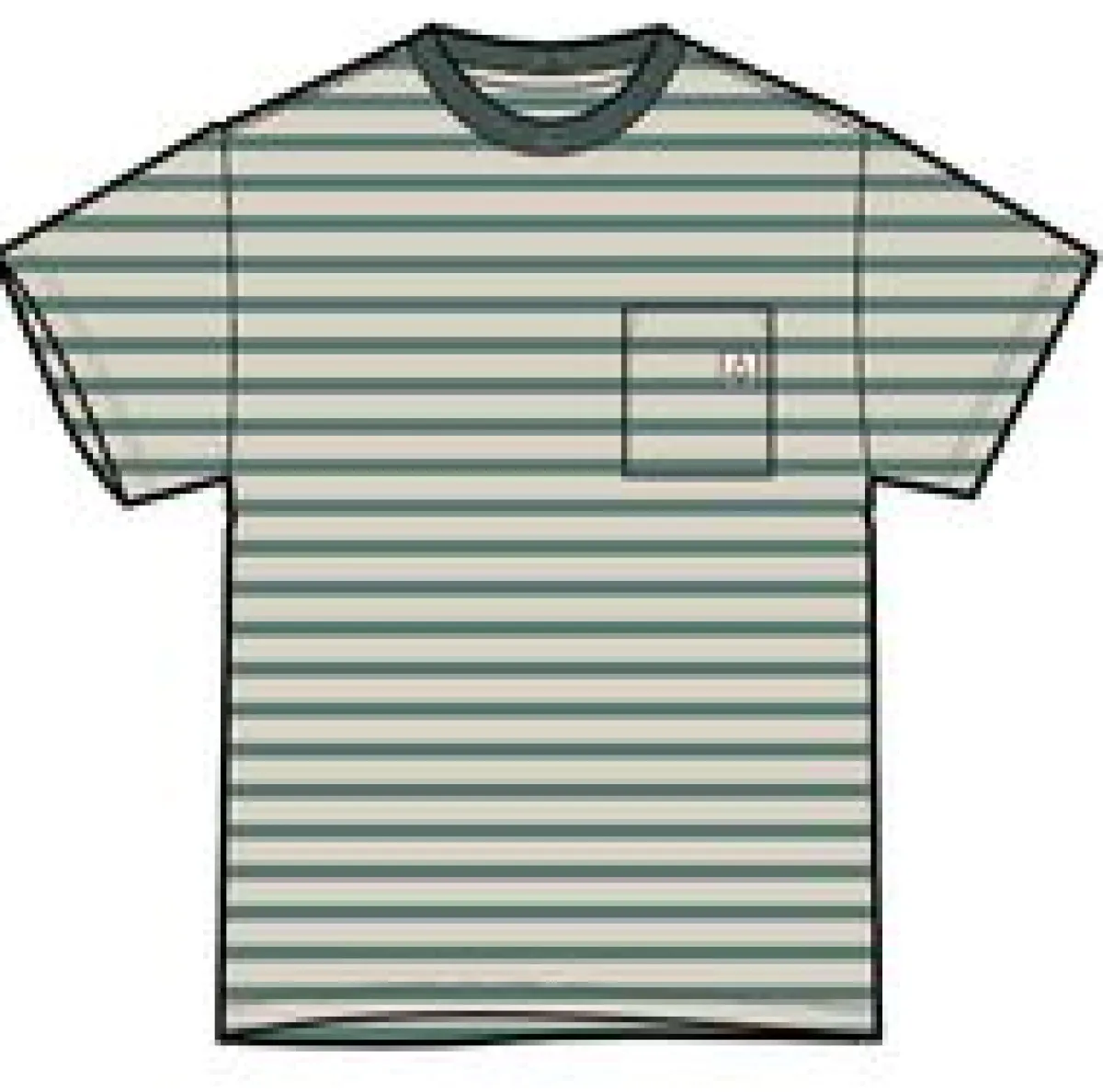 T-Shirts & Tank Tops|T-Shirts & Tank Tops|Passenger Zen Recycled Relaxed Fit T-Shirt - Deep Sea Stripe DeepSeaStripe