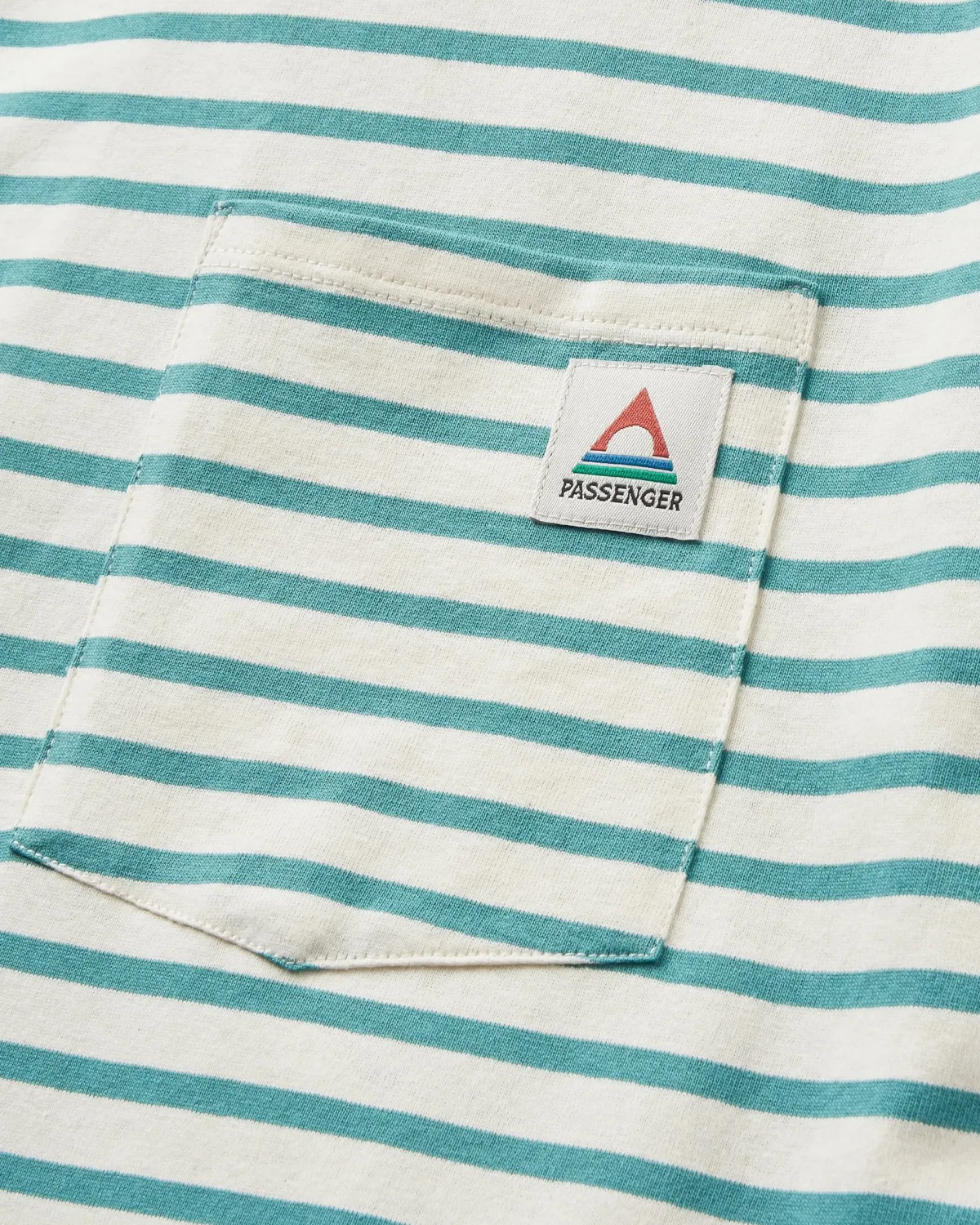 T-Shirts & Tank Tops|T-Shirts & Tank Tops|Passenger Zen Recycled Relaxed Fit T-Shirt - Deep Sea Stripe DeepSeaStripe