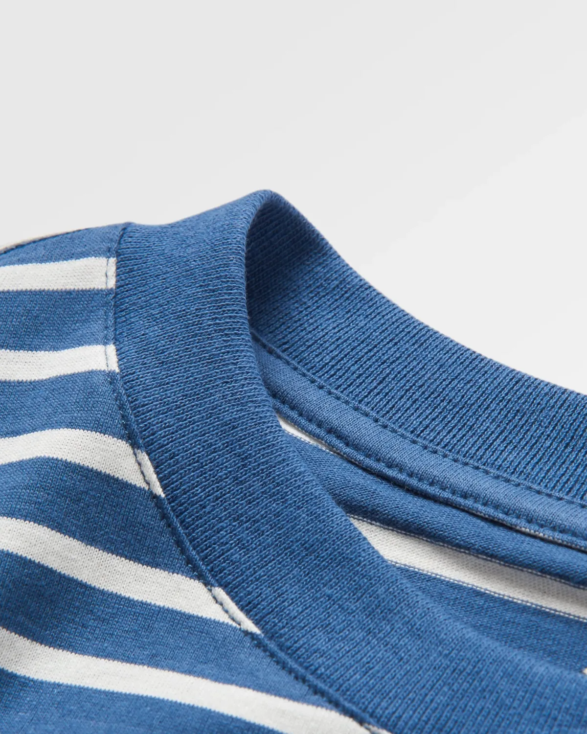T-Shirts & Tank Tops|T-Shirts & Tank Tops|Passenger Zen Recycled Relaxed Fit T-Shirt - Dark Denim/ Birch Stripe DarkDenim/BirchStripe