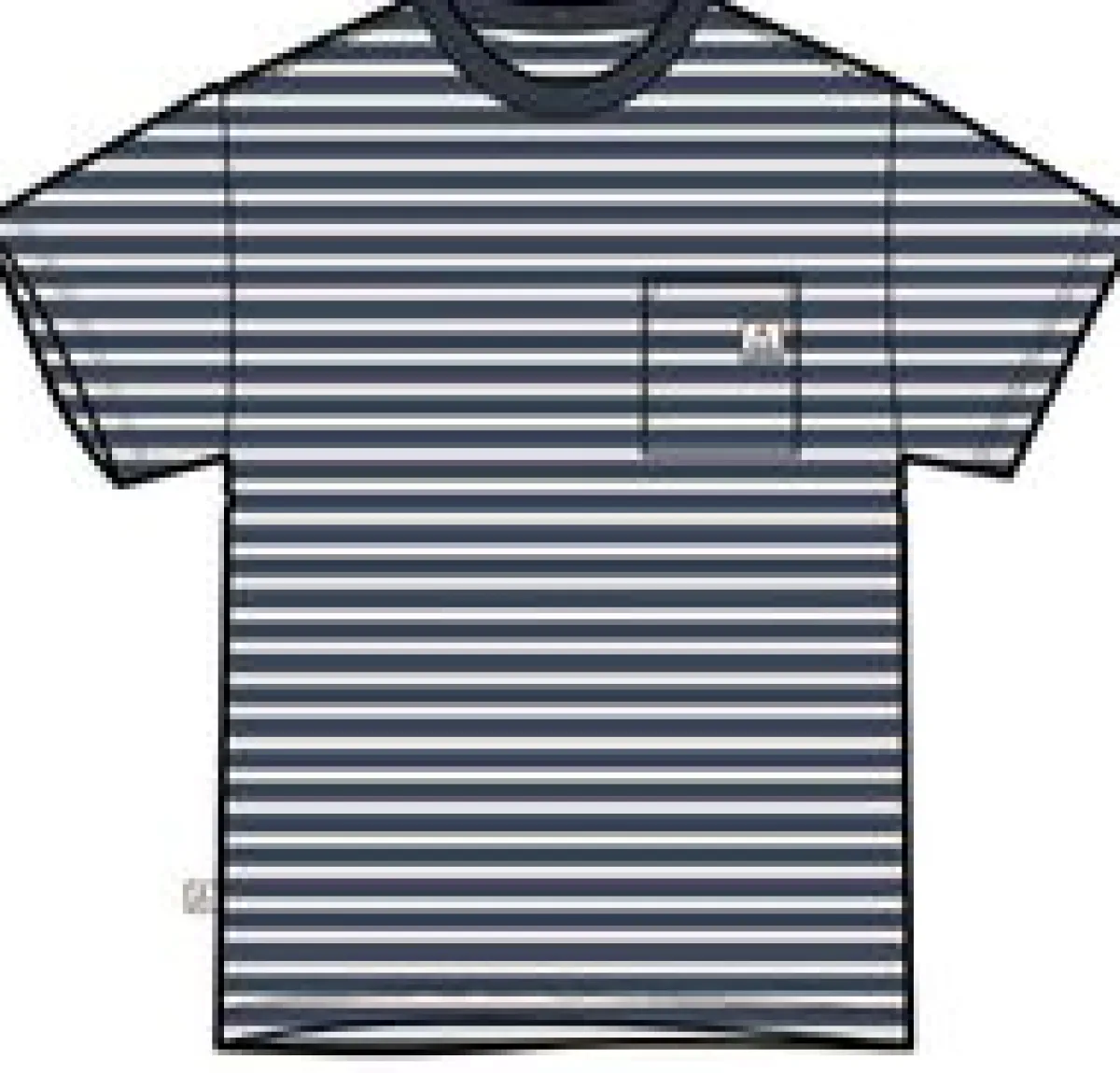 T-Shirts & Tank Tops|T-Shirts & Tank Tops|Passenger Zen Recycled Relaxed Fit T-Shirt - Dark Denim/ Birch Stripe DarkDenim/BirchStripe